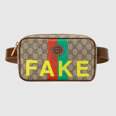 Gucci Fake Not print belt bag 602695 2GCAG 8280