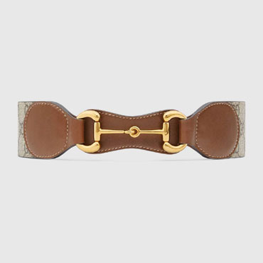 Gucci Belt with leather and Horsebit 625854 1NSBG 2360