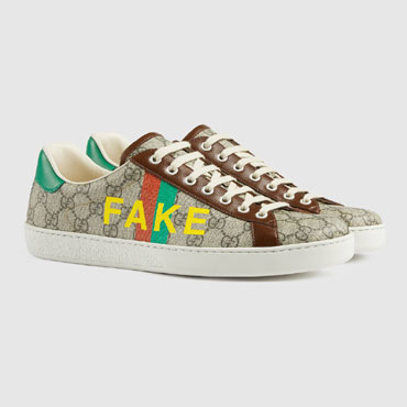 Gucci Fake Not print Ace sneaker 636358 2GC10 8260