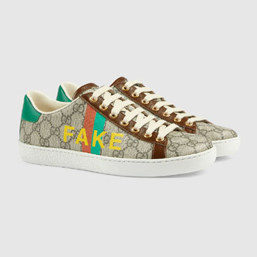 Gucci Fake Not print Ace sneaker 636359 2GC10 8260