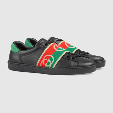 Gucci Ace sneaker with elastic Web 643488 1XGF0 1076