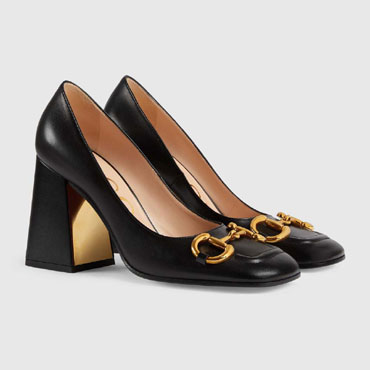 Gucci pump with Horsebit 645386 C9D00 1000