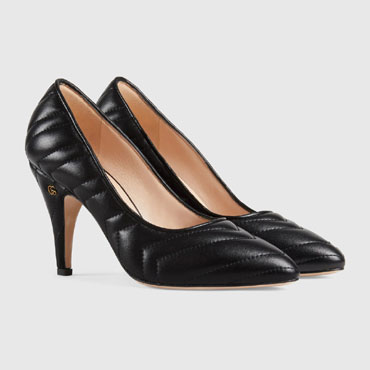 Gucci Womens matelasse pump 658374 BKO00 1000