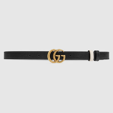 Gucci GG Marmont reversible thin belt 659418 0YATC 1089