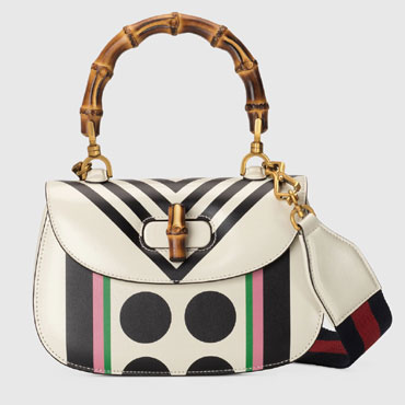 Gucci Small top handle bag with Bamboo 675797 UQCBT 9191