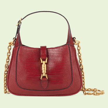 Gucci Jackie 1961 lizard mini bag 675799 LUZ0G 6638