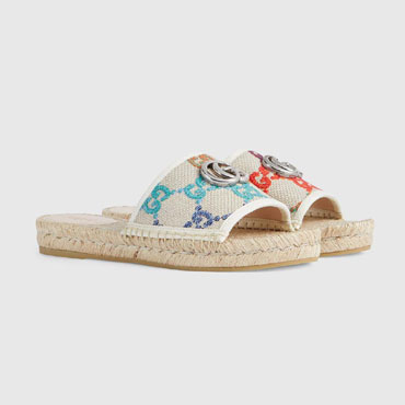 Gucci GG espadrille slides 678037 UFT70 8470