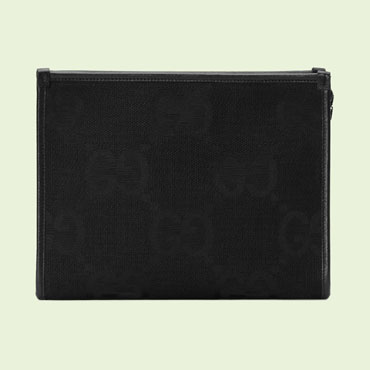 Gucci Jumbo GG pouch 699318 FABGN 1000