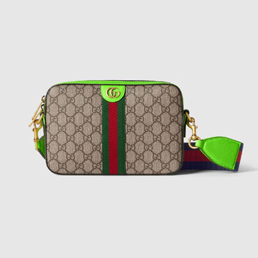 Gucci Ophidia Small Crossbody Bag Ebony GG Supreme 699439 FADIC 9761