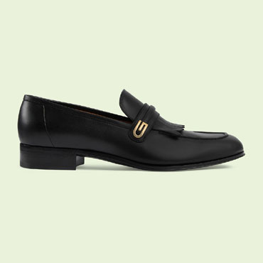 Gucci loafer with mirrored G 714680 06F00 1000