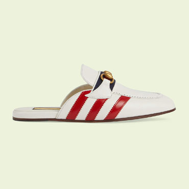 adidas x Gucci slipper with Horsebit 721482 AAA71 9154