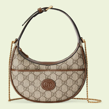 Gucci Half-moon-shaped mini bag Interlocking G 726843 92TCG 8563