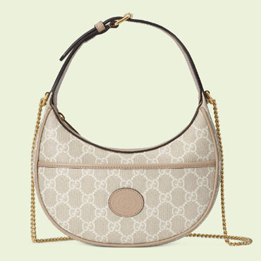 Gucci GG half-moon-shaped mini bag 726843 FAA4G 9897