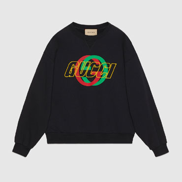 Gucci Cotton Jersey Sweatshirt With Embroidery 768460 XJGA1 1162