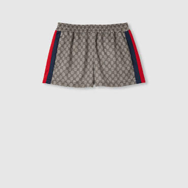 Gucci GG Technical Jersey Shorts With Web 789195 XJGLE 2270