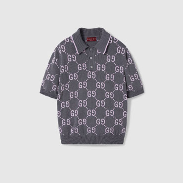 Gucci GG Cotton Jacquard Polo Shirt 790952 XKD35 0501