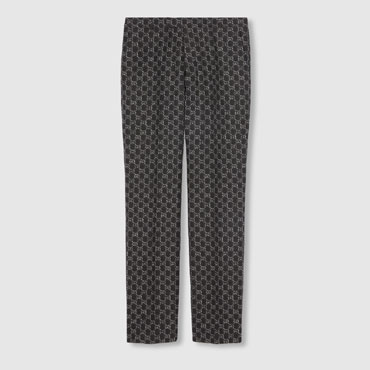 Gucci Wool Pants With GG Shadow 793801 ZARGO 1136