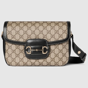 Gucci Horsebit 1955 Small Shoulder Bag Fabric 815178 FAD6L 9741