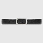 Gucci Guccissima leather belt with rectangular buckle 162946 A0V0N 1000