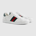 Gucci Ace leather low-top sneaker 386750 A3830 9071