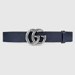 Gucci Leather belt with Double G buckle 406831 CVE0N 4009