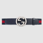 Gucci Web belt with G buckle 411924 H917N 8497