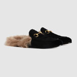 Gucci Princetown velvet slipper 428619 FASI0 1064