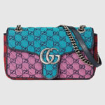 Gucci GG Marmont Multicolor small shoulder bag 443497 2UZIN 4165