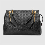 Soft Gucci Signature shoulder bag 453771 DMT1G 1000