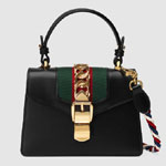 Gucci Sylvie leather mini bag 470270 D4ZAG 8015