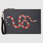 Gucci Bestiary pouch with Kingsnake 473904 GZN1N 1058