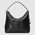 Gucci Embossed GG leather hobo 474988 DSVTG 1000