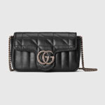 Gucci GG Marmont super mini bag 476433 DTD5N 1000