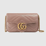 Gucci GG Marmont matelasse super mini bag 476433 DTDCT 5729