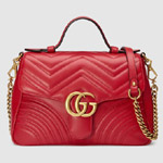 Gucci GG Marmont small top handle bag 498110 DTDIT 6433