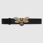 Gucci Queen Margaret leather belt 499637 0GUDT 1052