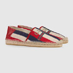 Gucci logo Sylvie canvas espadrille 523370 9SP10 9094