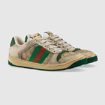 Gucci Distressed GG canvas and leather sneaker 546551 9Y920 9666