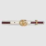 Gucci Leather belt with torchon Double G 550115 0WARG 9161