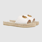 Gucci Leather espadrille sandal 573028 BKO00 9014