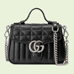 Gucci GG Marmont mini top handle bag 583571 UM8AN 1000