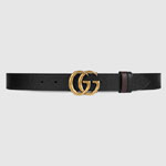 Gucci Reversible thin belt Double G buckle 643847 CAO2T 1062