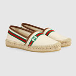 Gucci embroidered espadrille 646216 F6LZ0 9099