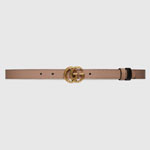 Gucci GG Marmont reversible thin belt 659418 0YATC 5793