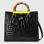 Gucci Diana small crocodile tote bag 660195 EZINT 1175