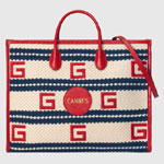 Gucci Cannes striped tote bag 663709 JFIDG 9879