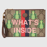 Gucci Pineapple pouch 673248 URMBT 8366