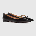 ballet flat with Gucci 674772 C9D10 1000