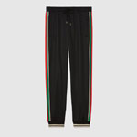 Gucci Technical Jersey Jogging Pant In Black 698426 XJEES 1152