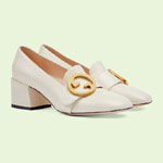 Gucci Blonde Womens mid-heel pump 700053 C9D00 9022